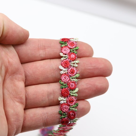 Flower Choker fancy lace chokers adjustable (#6) - Picture 11 of 11